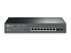 JetStream 10-Port Gigabit Smart Switch with 8-Port PoE+