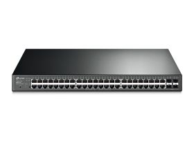 JetStream 52-Port Gigabit L2+ Managed Switch with 48-Port PoE+